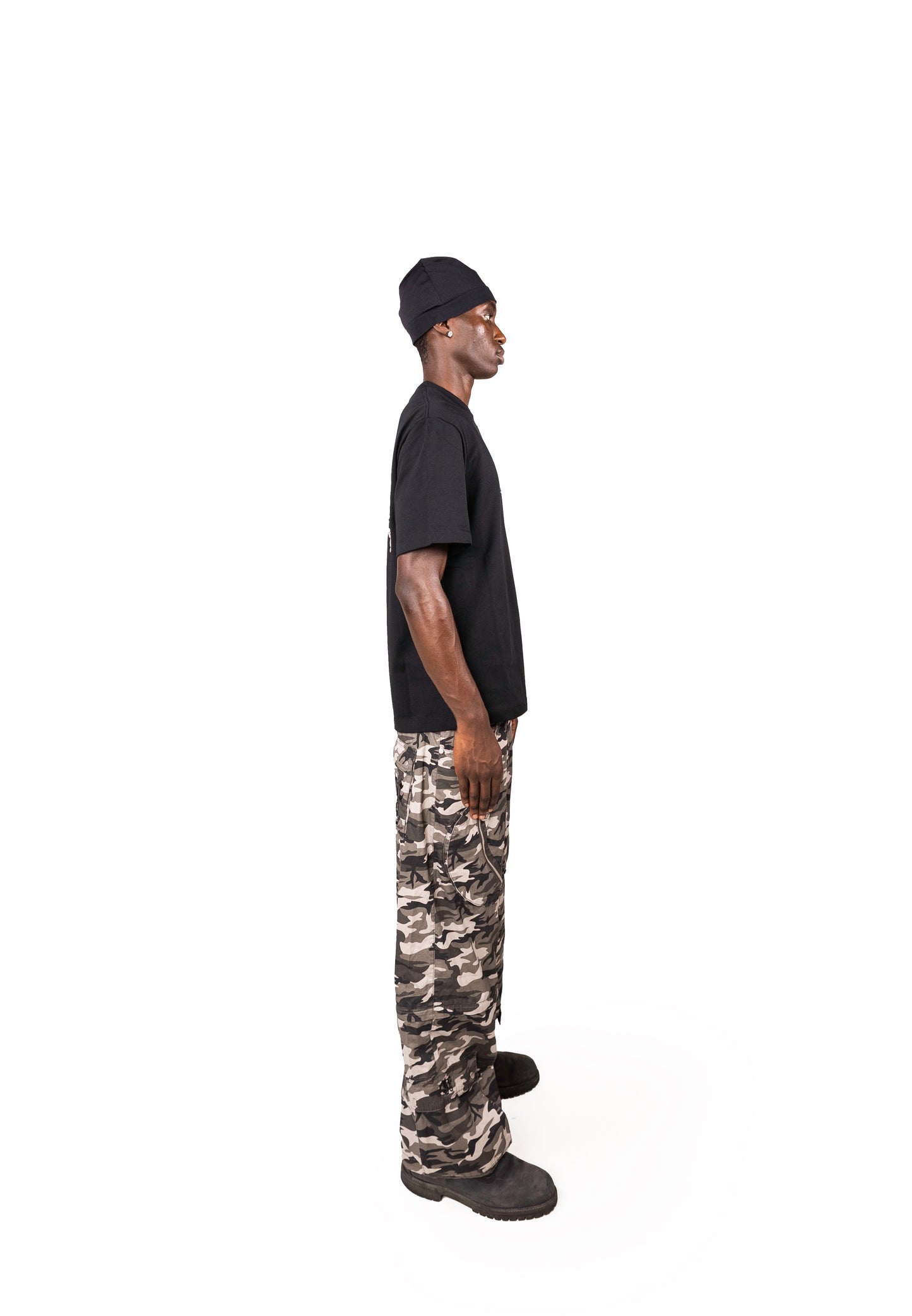CAMOUFLAGE DETACHABLE CARGO PANTS
