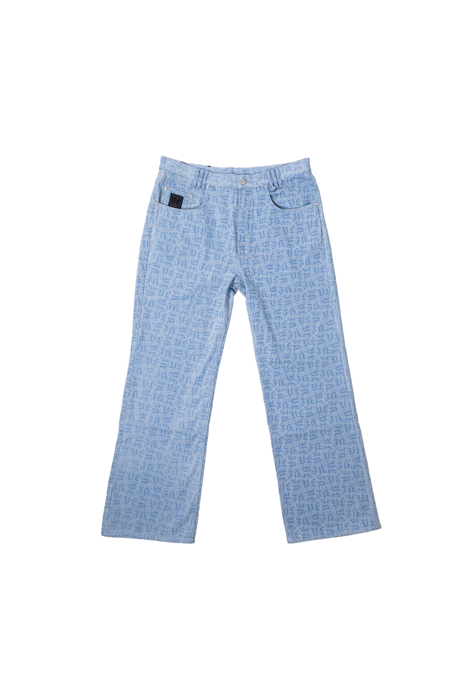 BLUE MONOGRAM JEANS UNISEX