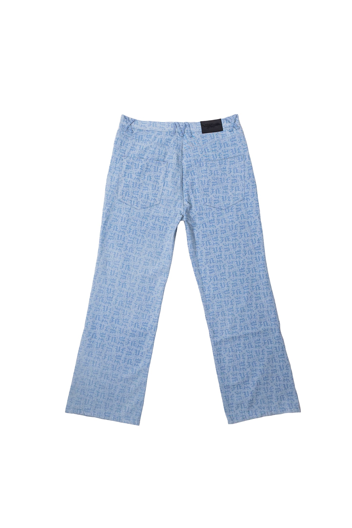 BLUE MONOGRAM JEANS UNISEX