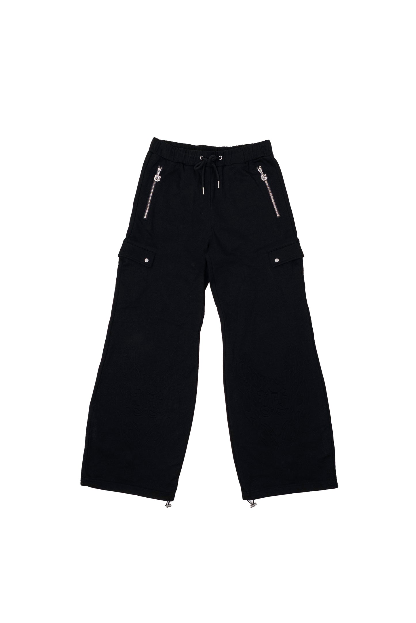 VF BLACK EMBOSSED PANTS