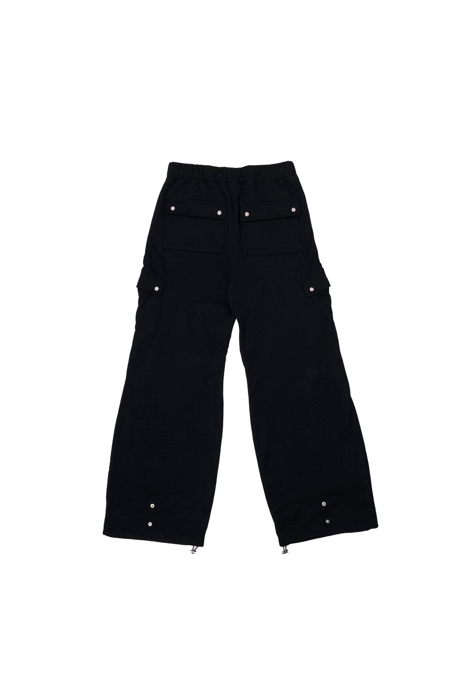 VF BLACK EMBOSSED PANTS