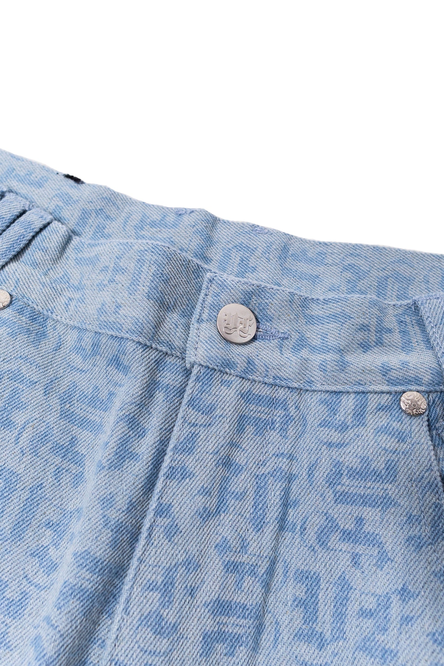 BLUE MONOGRAM JEANS UNISEX