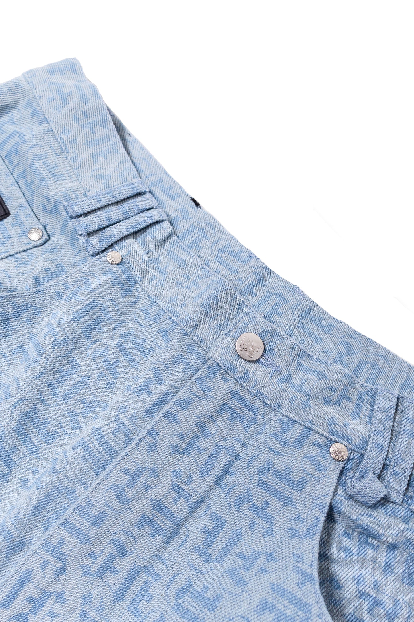 BLUE MONOGRAM JEANS UNISEX
