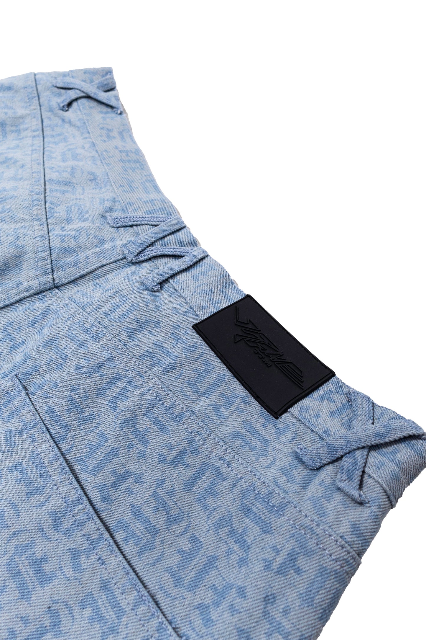 BLUE MONOGRAM JEANS UNISEX