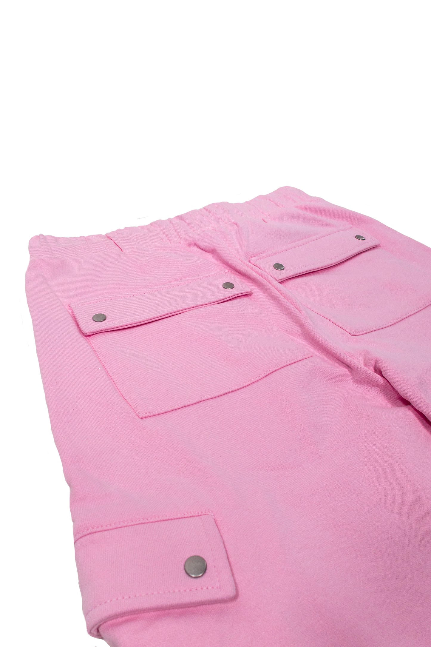 PINK EMBOSSED PANTS