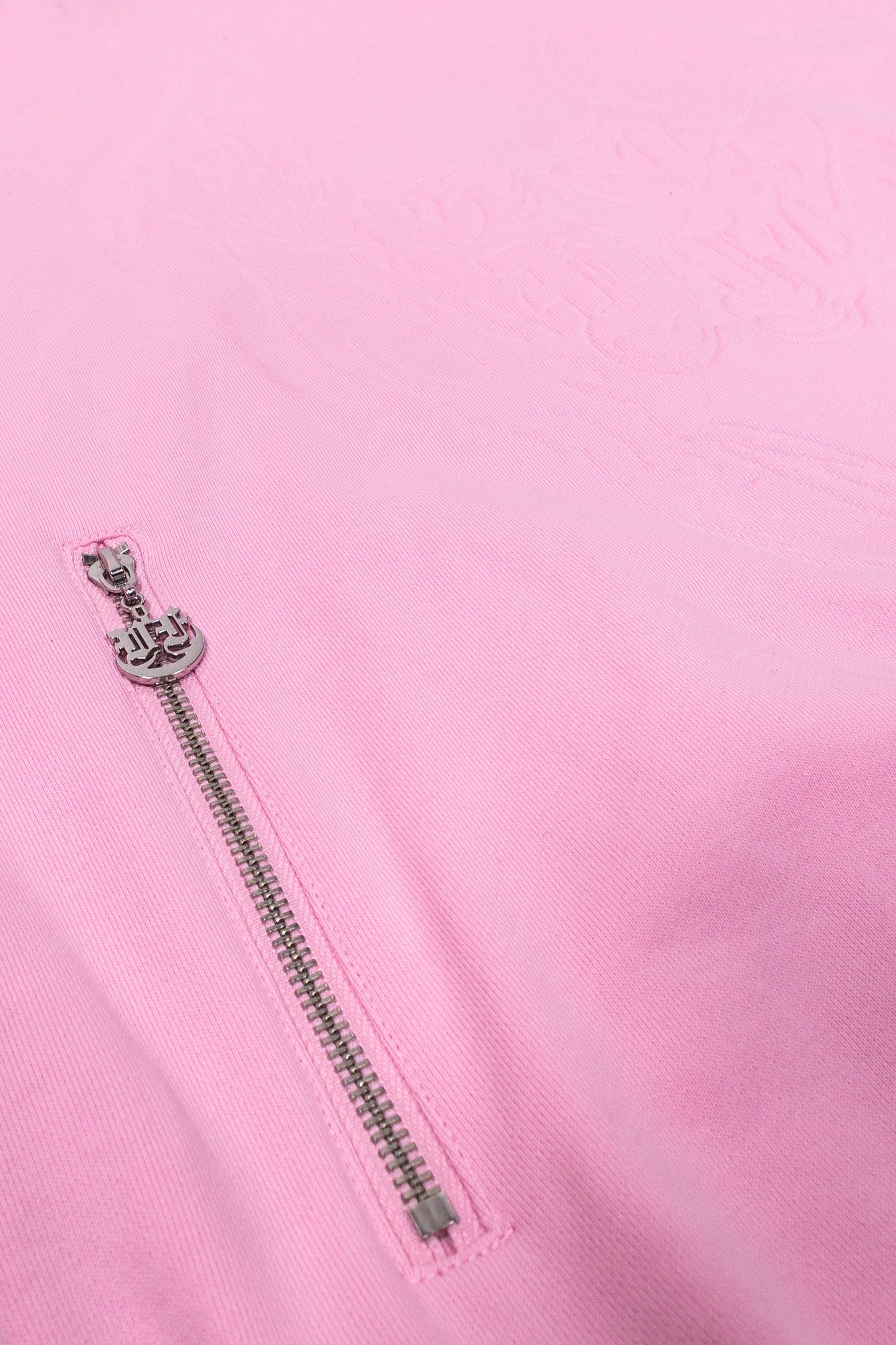 VF PINK EMBOSSED HOODIE