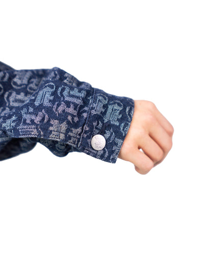 MONOGRAM DENIM JACKET