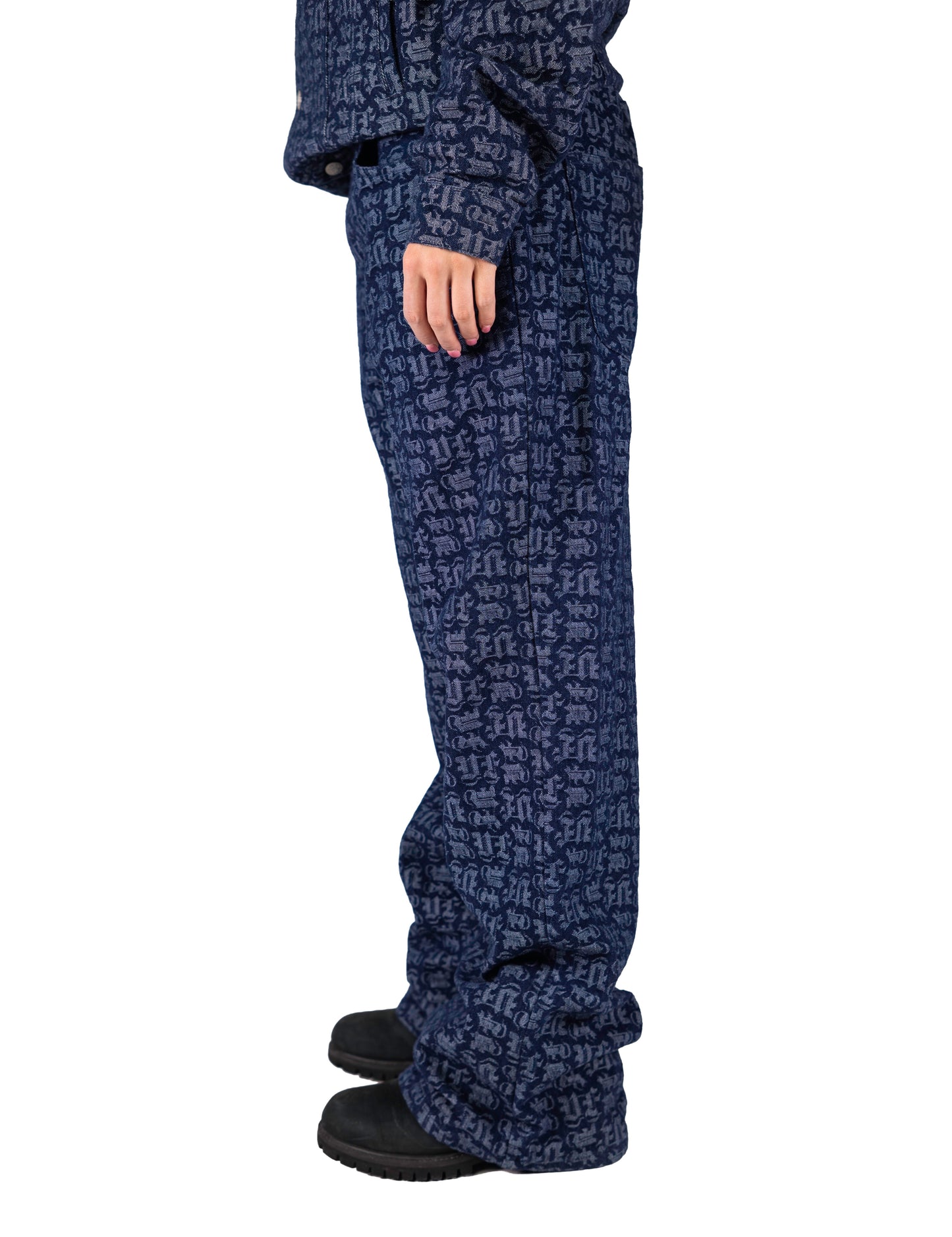 MONOGRAM DENIM JEANS