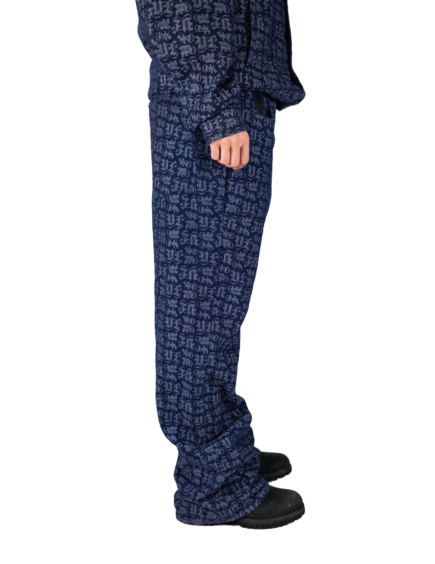 MONOGRAM DENIM JEANS