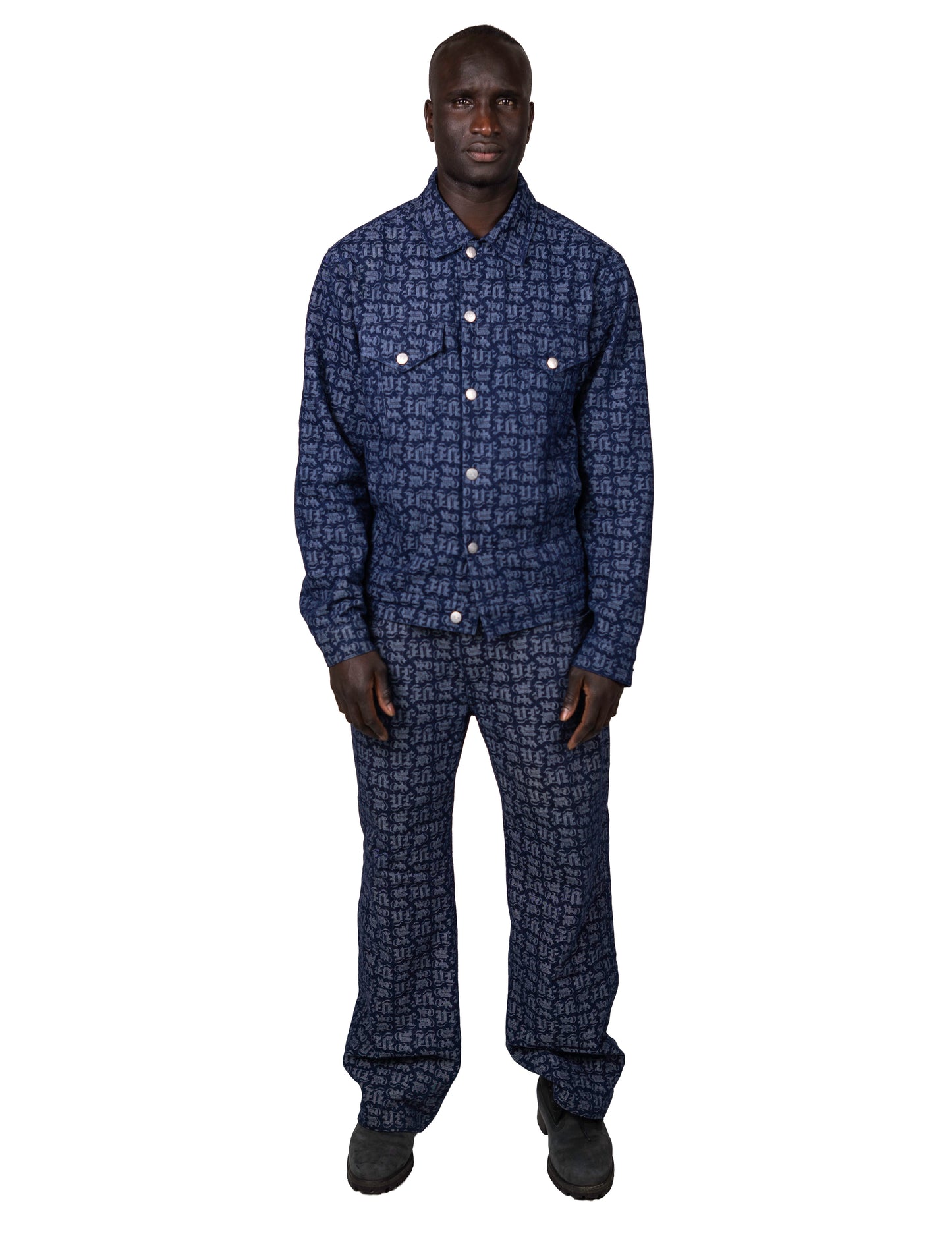 MONOGRAM DENIM JACKET