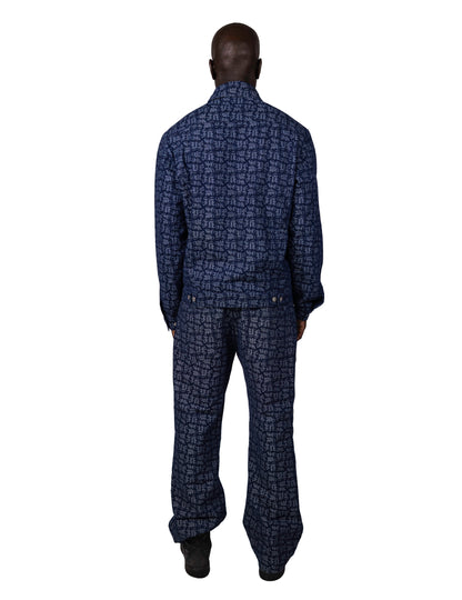 MONOGRAM DENIM JACKET