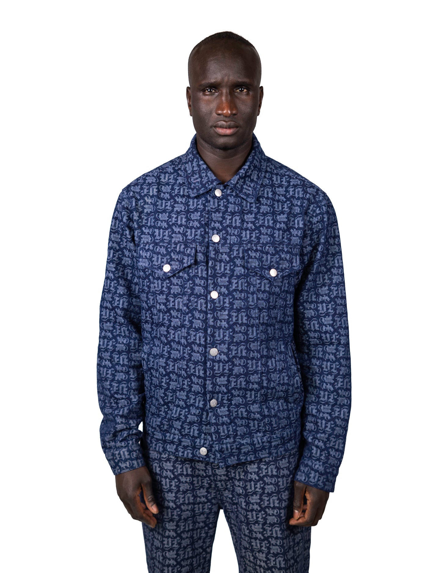 MONOGRAM DENIM JACKET