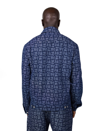 MONOGRAM DENIM JACKET