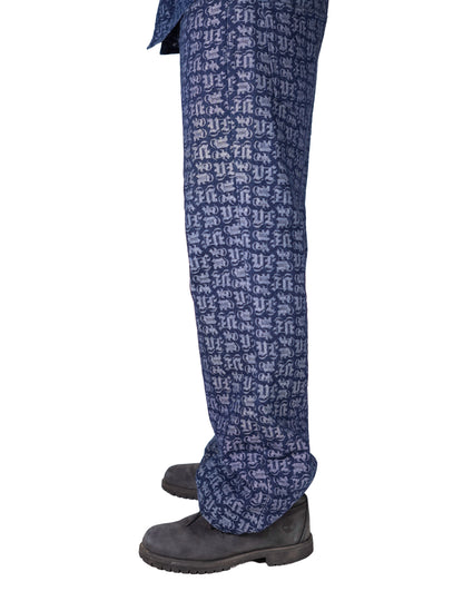 MONOGRAM DENIM JEANS