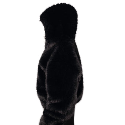 Black Panther Faux Fur JACKET