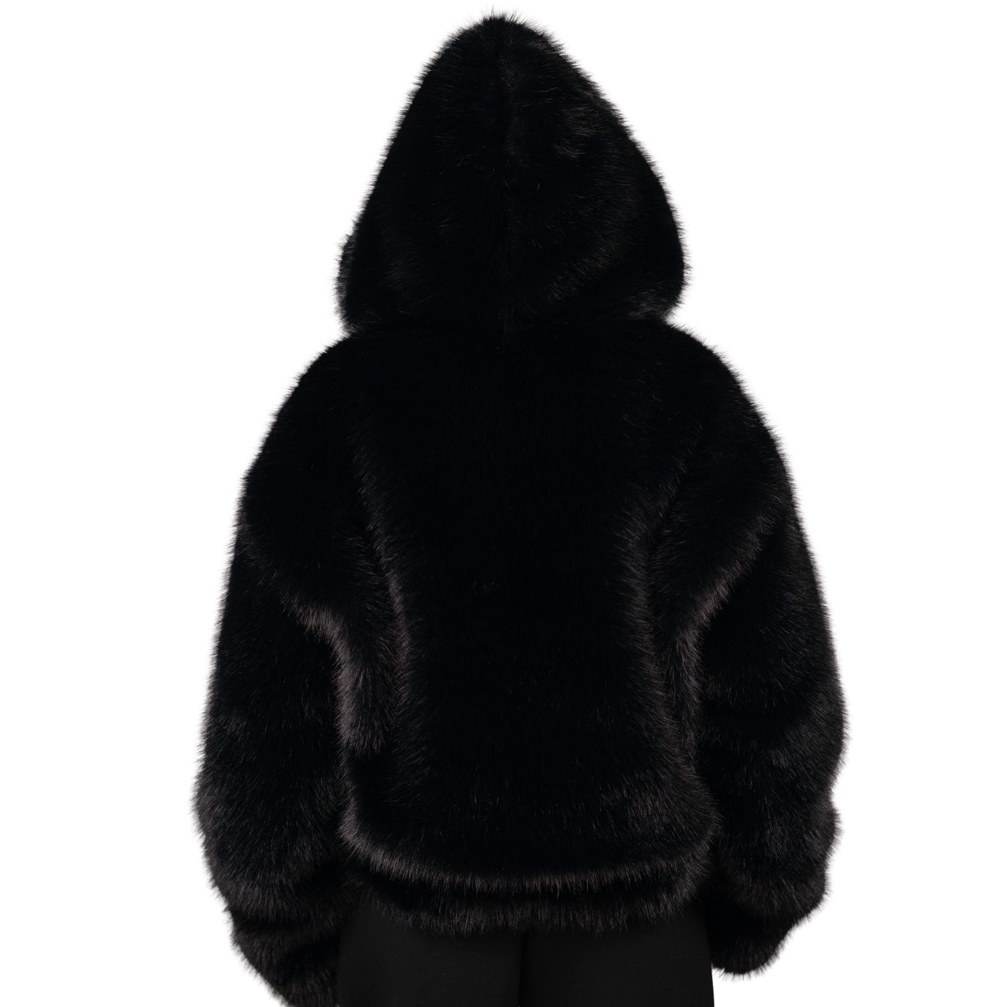 Black Panther Faux Fur JACKET
