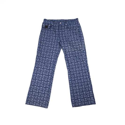 MONOGRAM DENIM JEANS