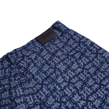 MONOGRAM DENIM JEANS