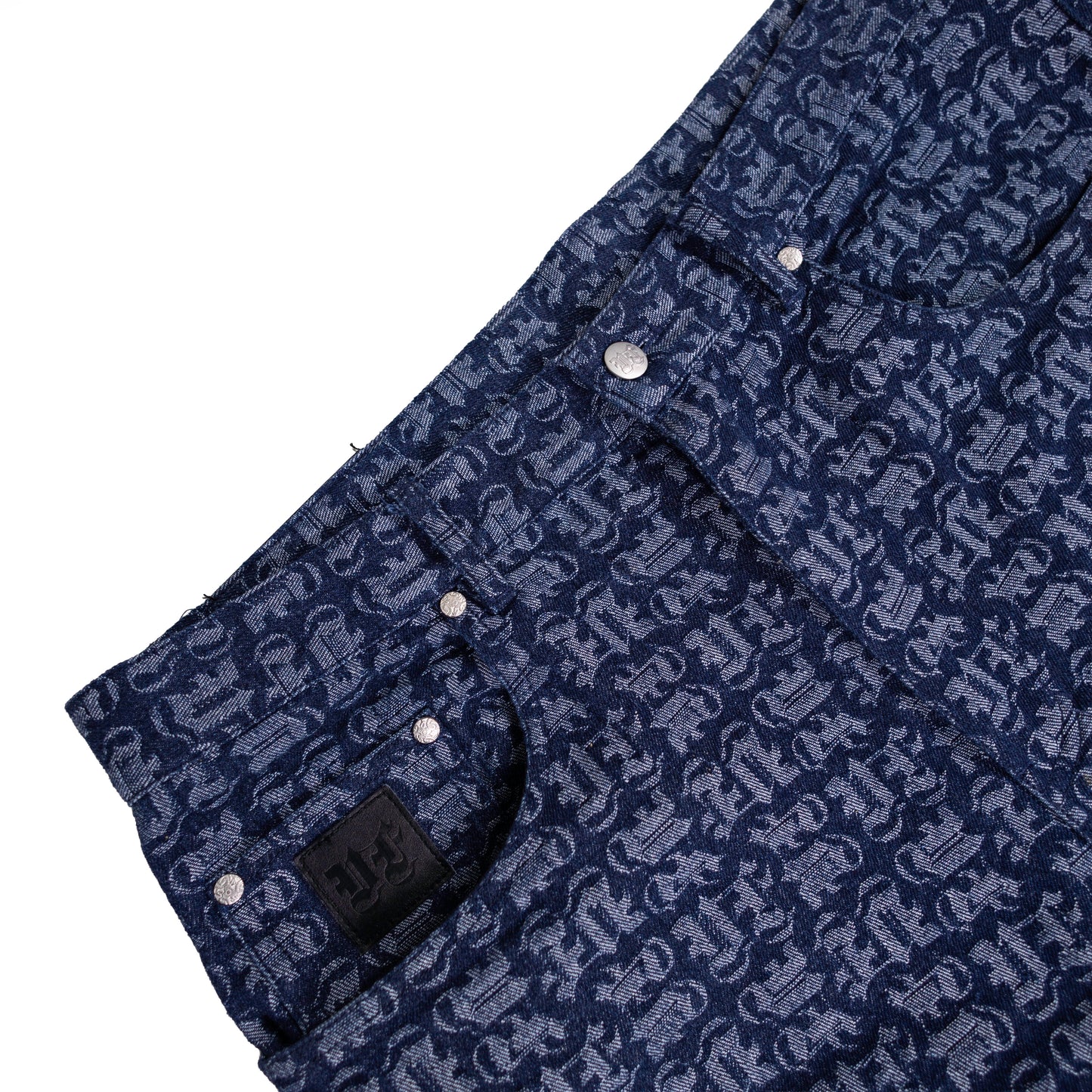 MONOGRAM DENIM JEANS