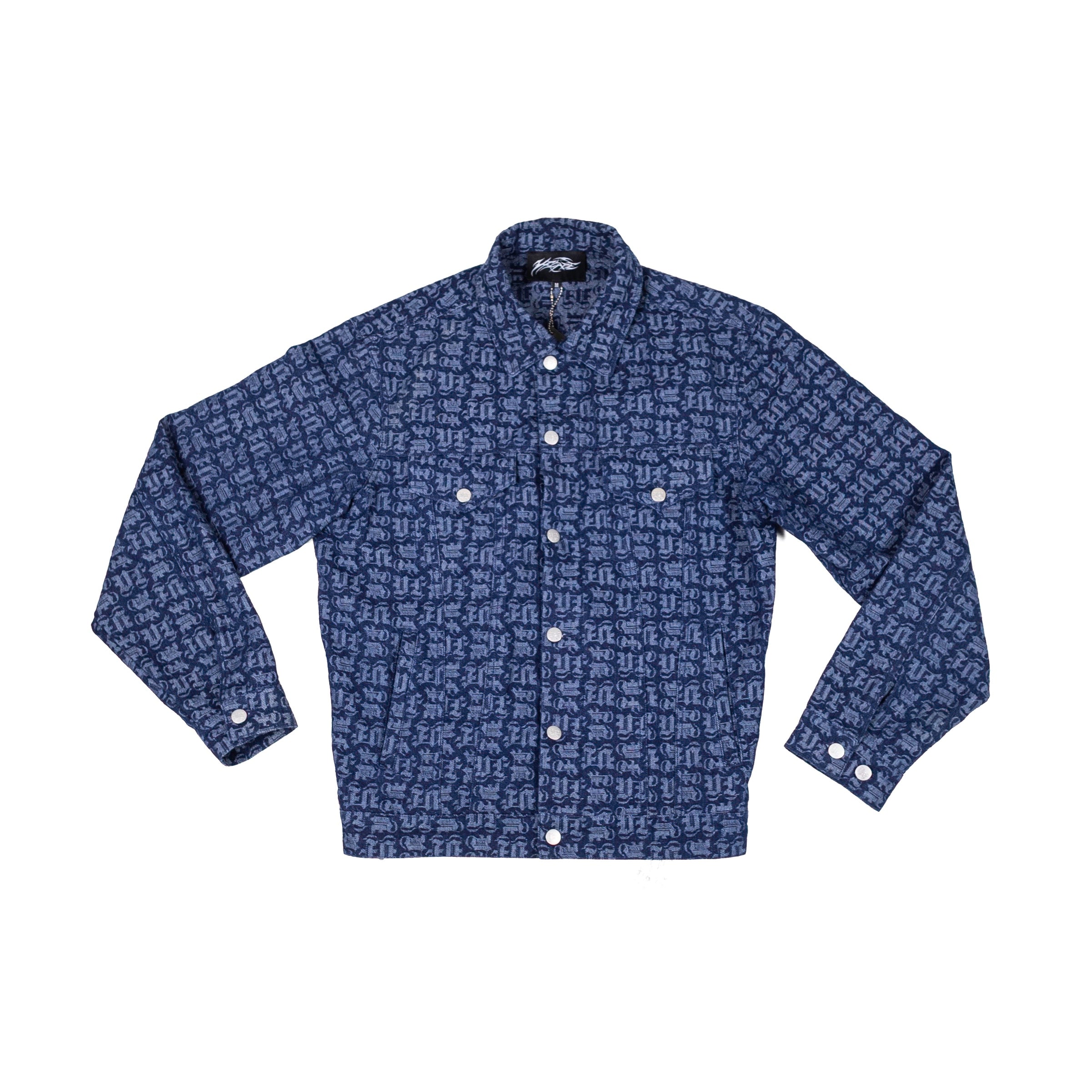 MONOGRAM DENIM JACKET – VFlame®