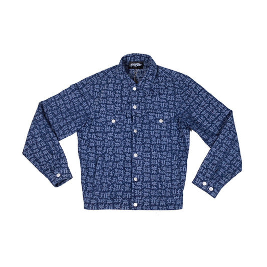 MONOGRAM DENIM JACKET