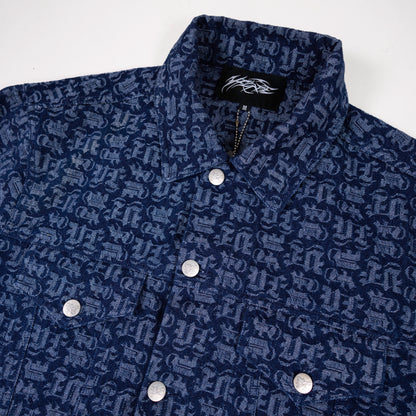 MONOGRAM DENIM JACKET