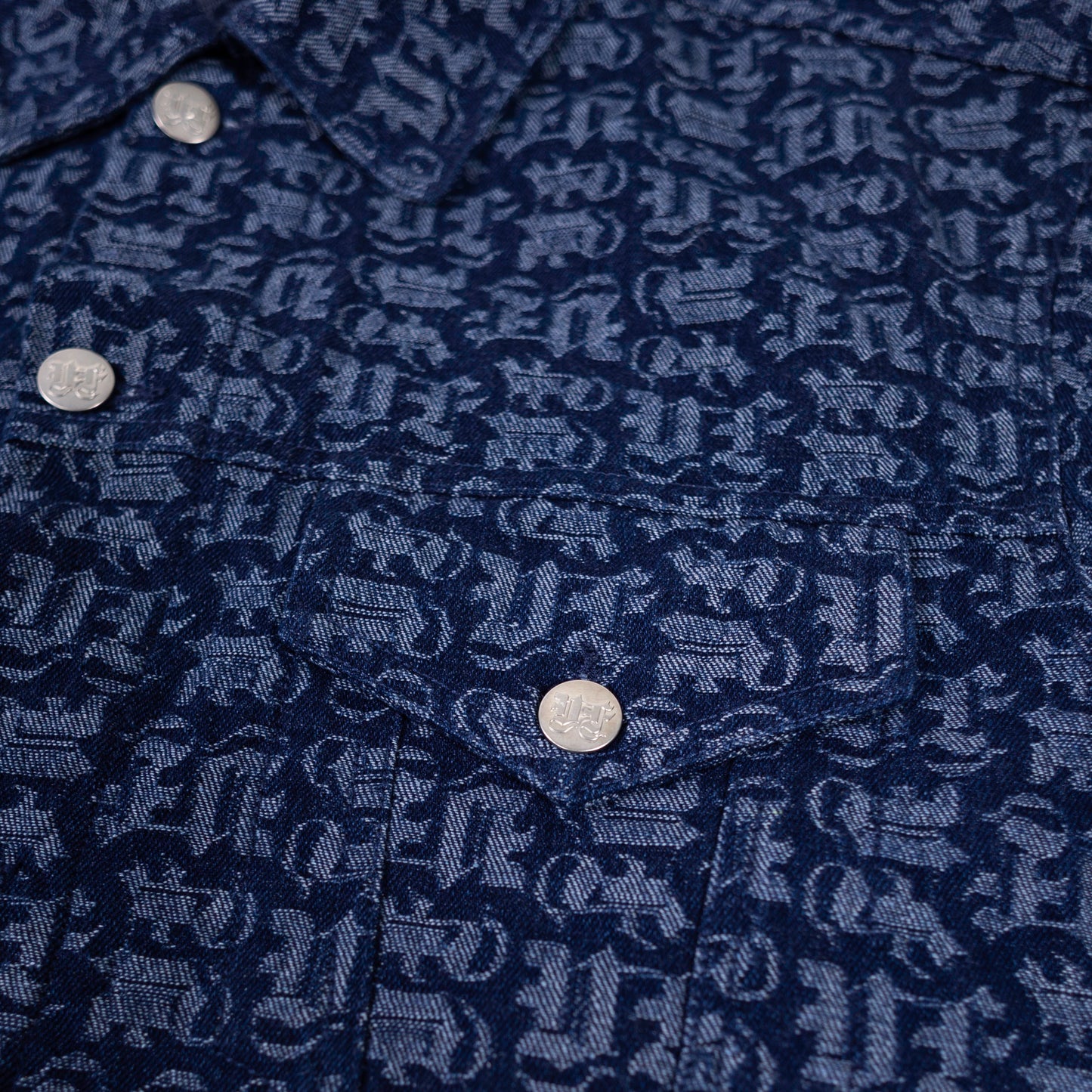 MONOGRAM DENIM JACKET