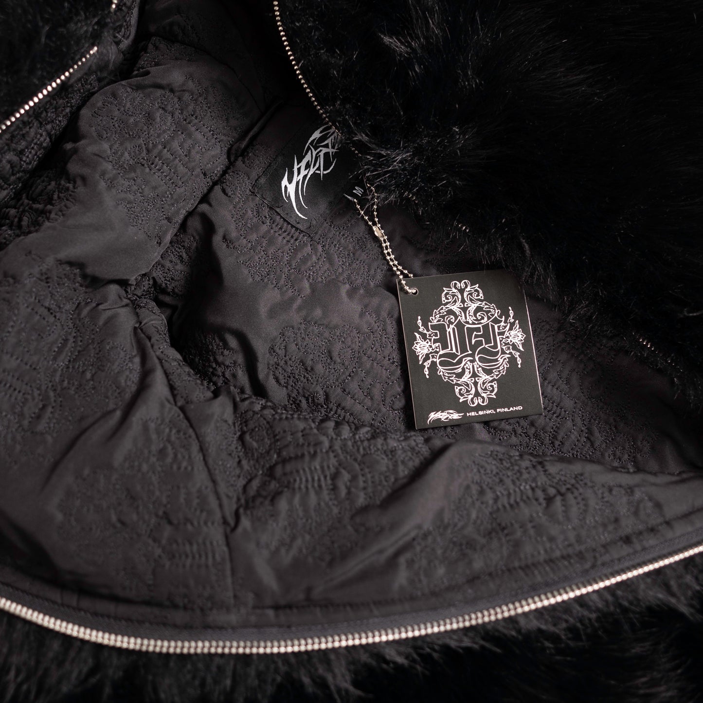 Black Panther Faux Fur JACKET