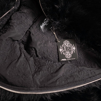 Black Panther Faux Fur JACKET