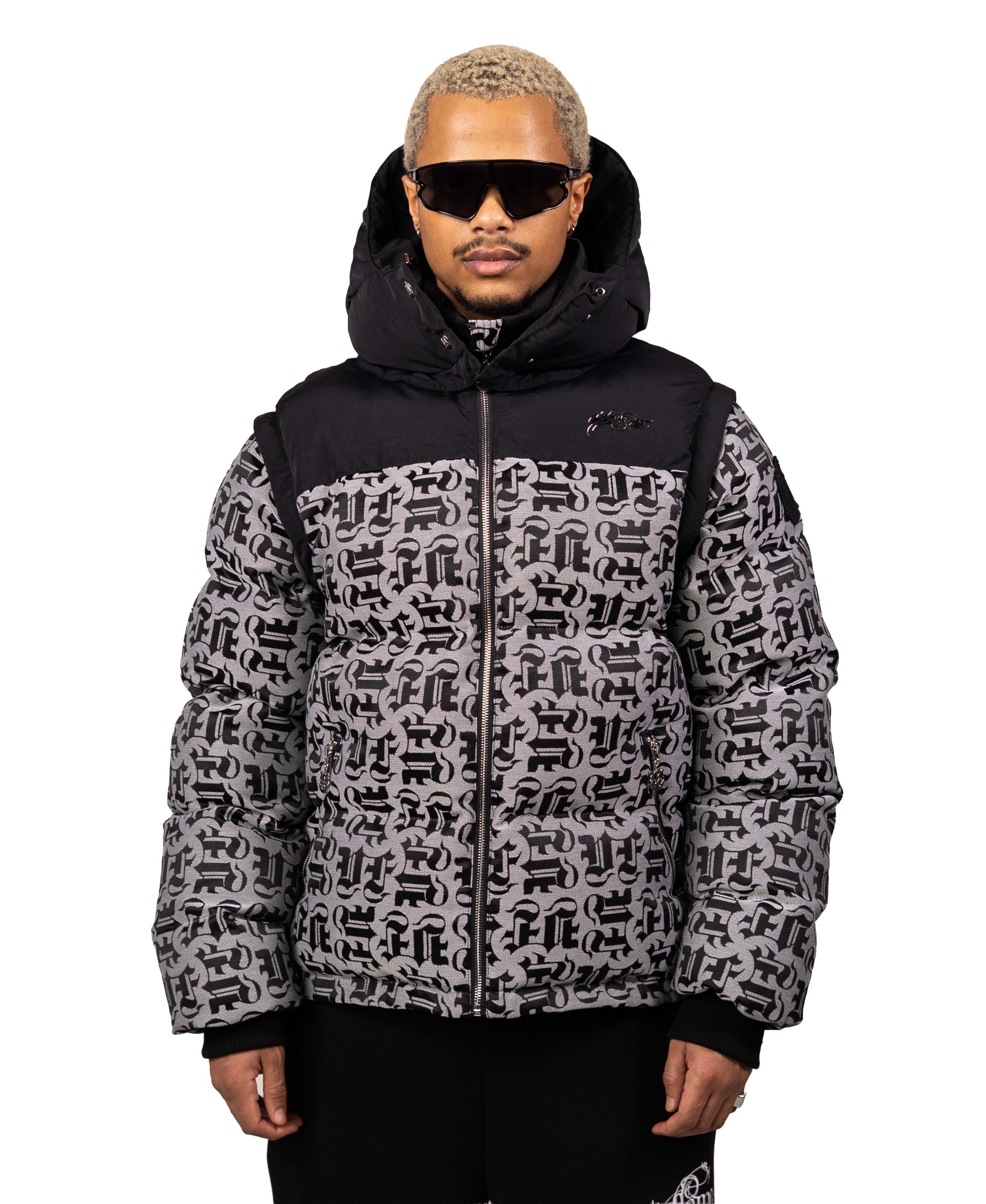 MONOGRAM DENIM JACKET – VFlame®
