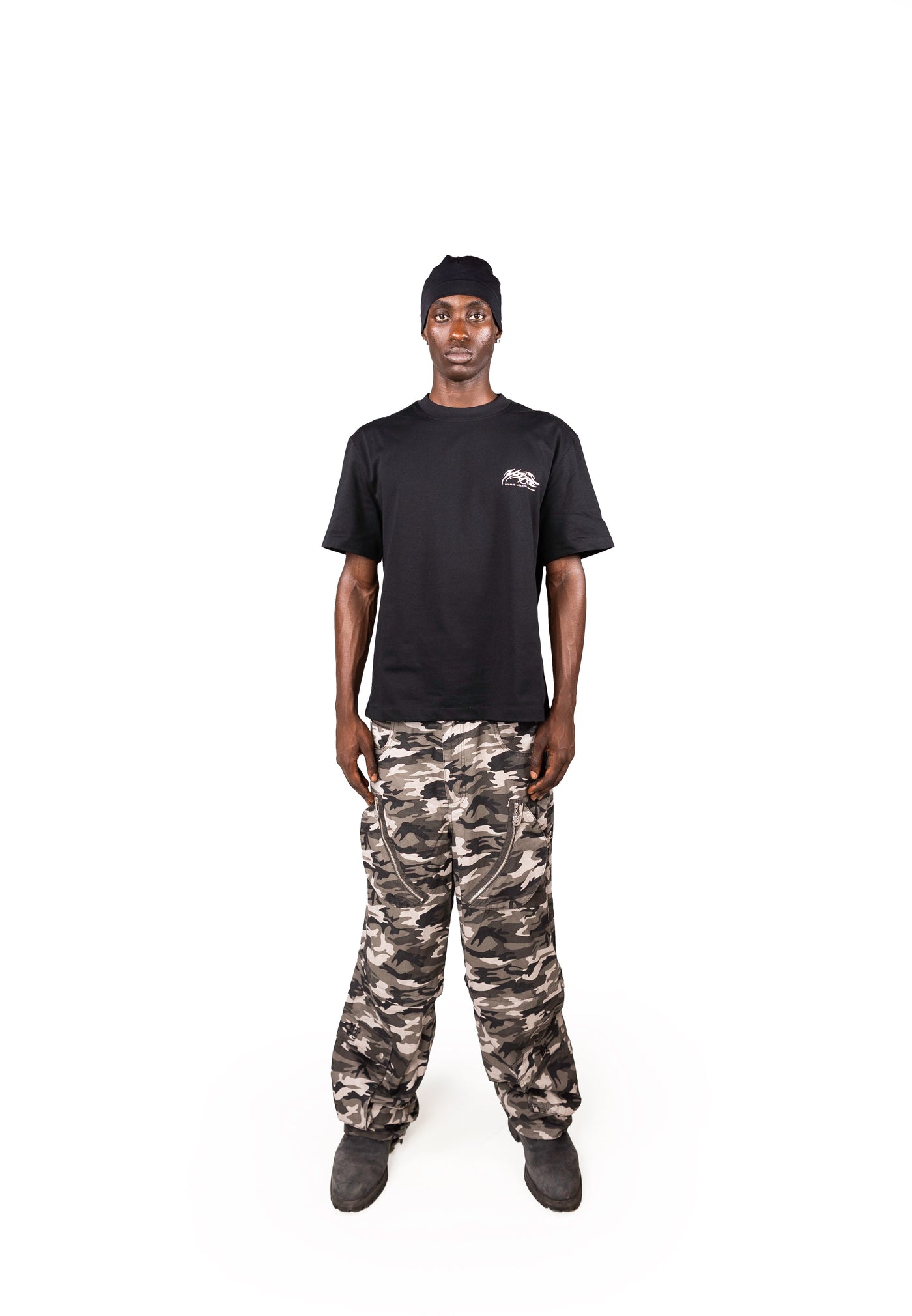 CAMOUFLAGE DETACHABLE CARGO PANTS