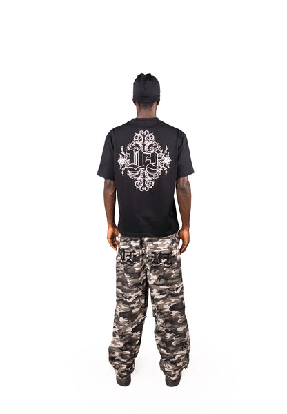 CAMOUFLAGE DETACHABLE CARGO PANTS