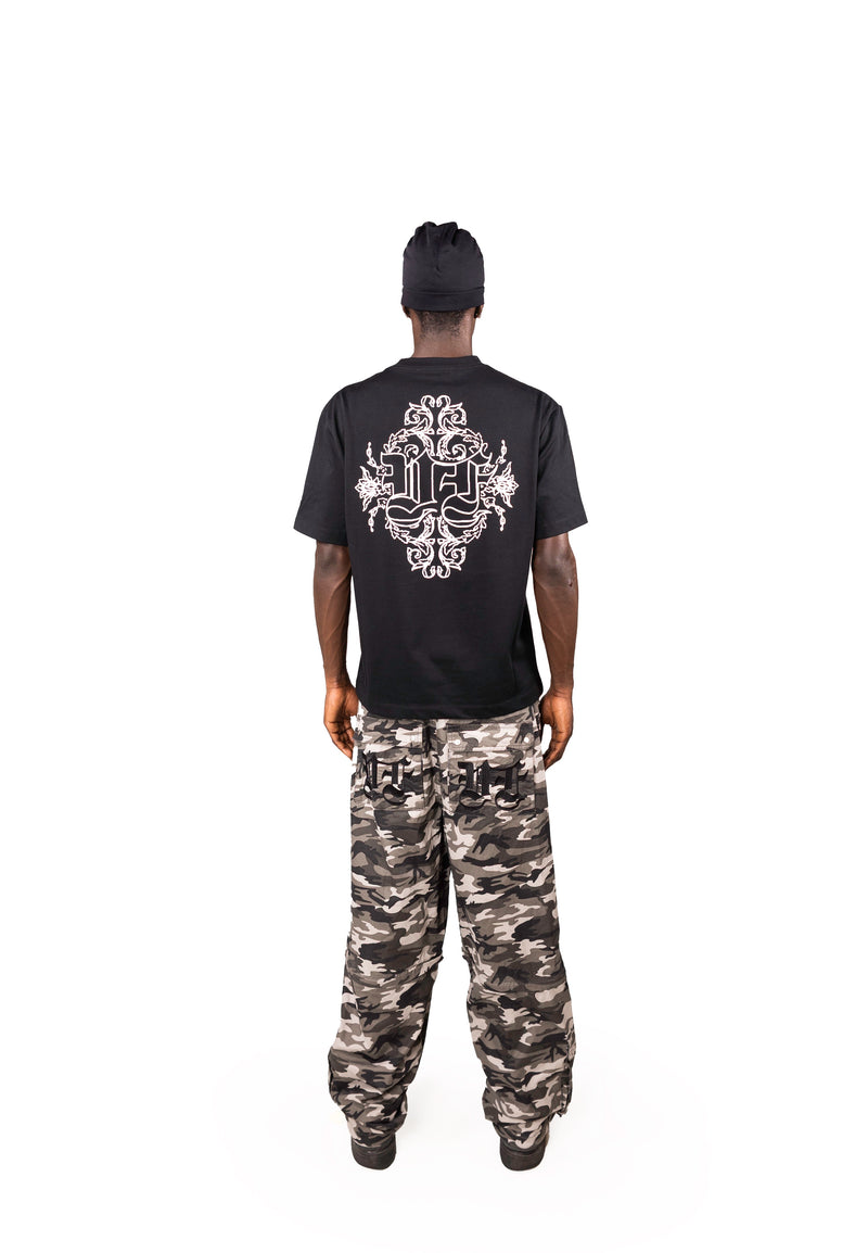 CAMOUFLAGE DETACHABLE CARGO PANTS hover image