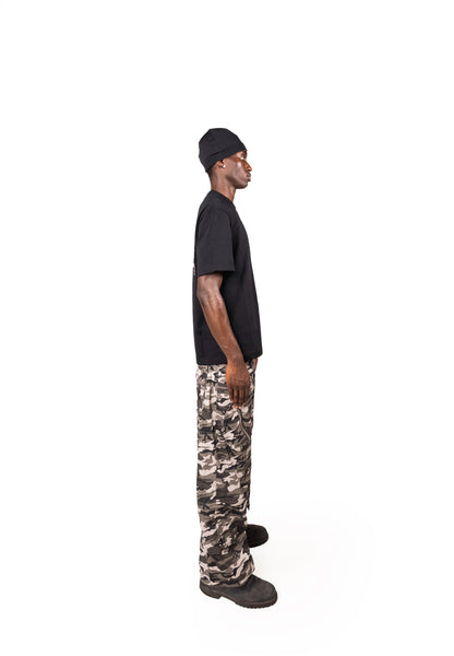 CAMOUFLAGE DETACHABLE CARGO PANTS