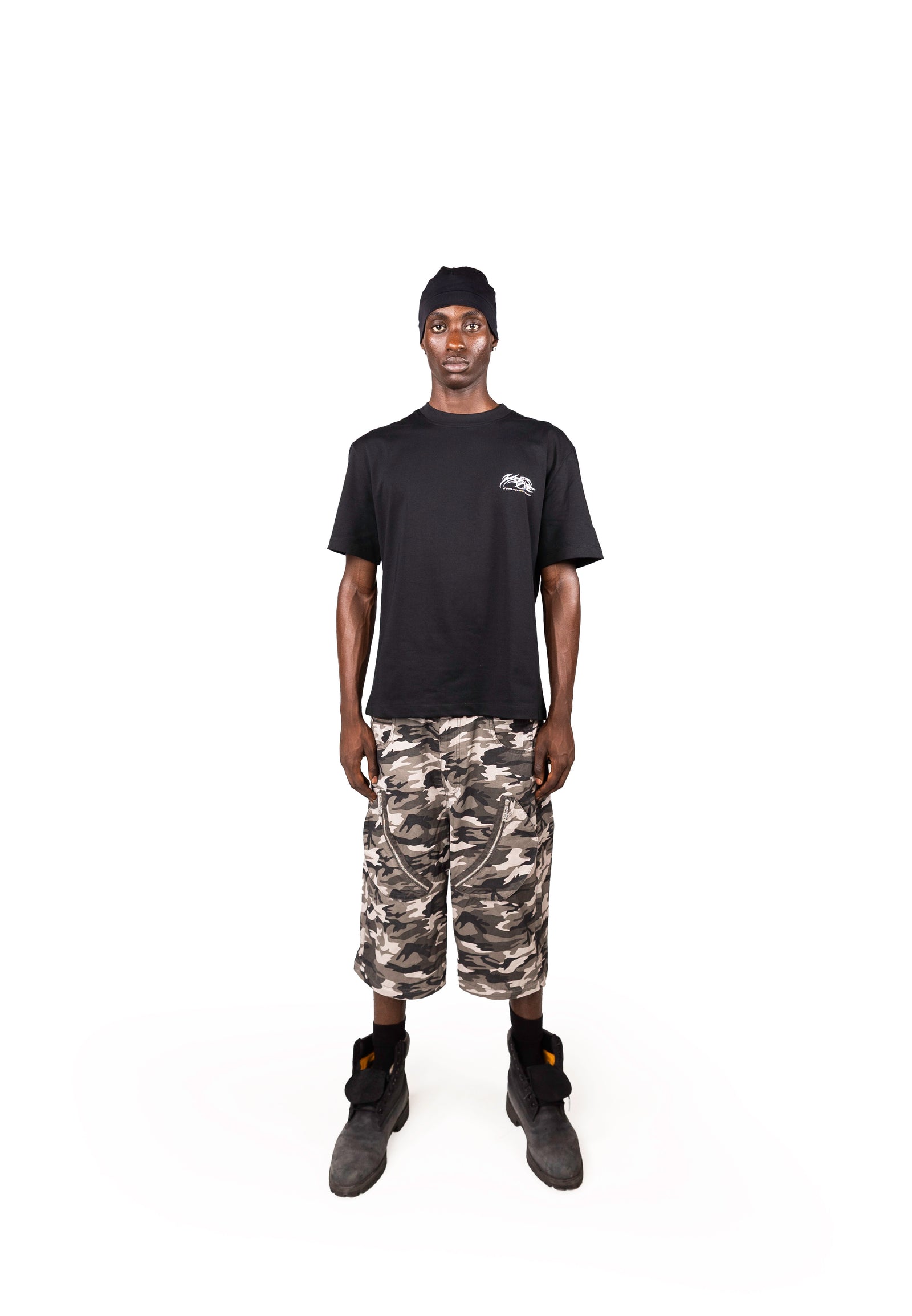 CAMOUFLAGE DETACHABLE CARGO PANTS