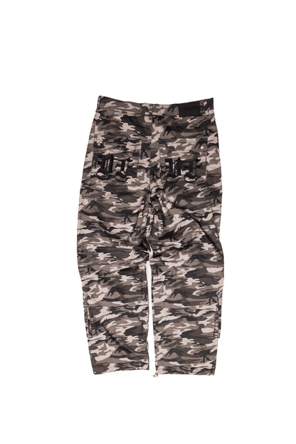 CAMOUFLAGE DETACHABLE CARGO PANTS