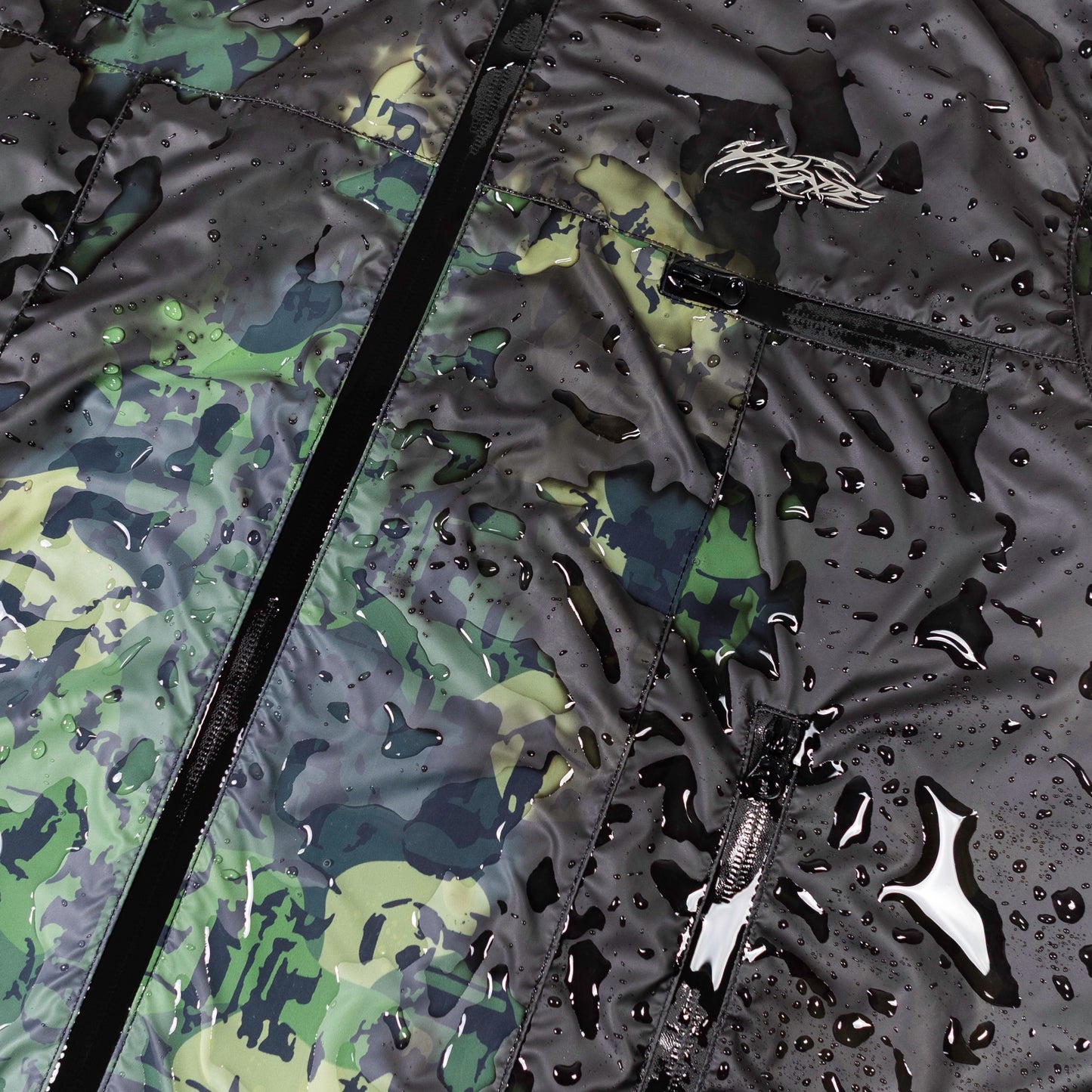 Heat Reactive Camo Rain Jacket