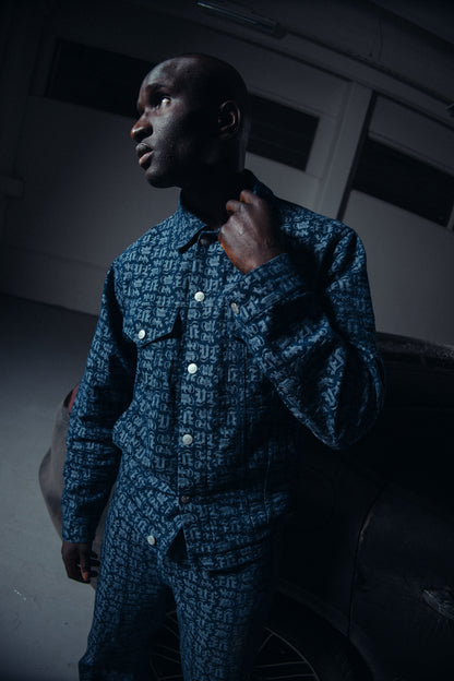 MONOGRAM DENIM JACKET