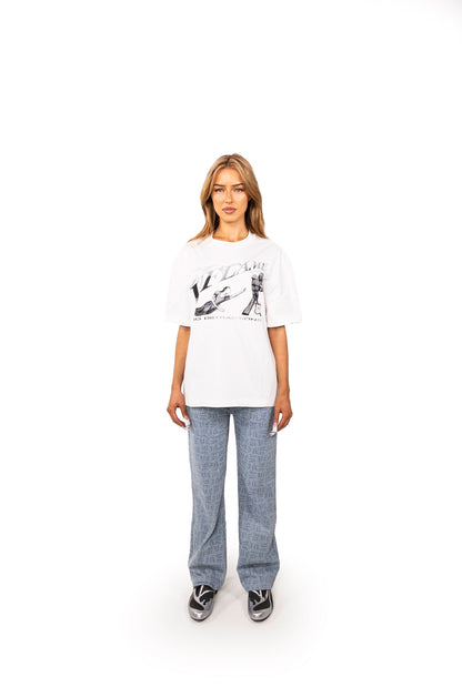 BLUE MONOGRAM JEANS UNISEX