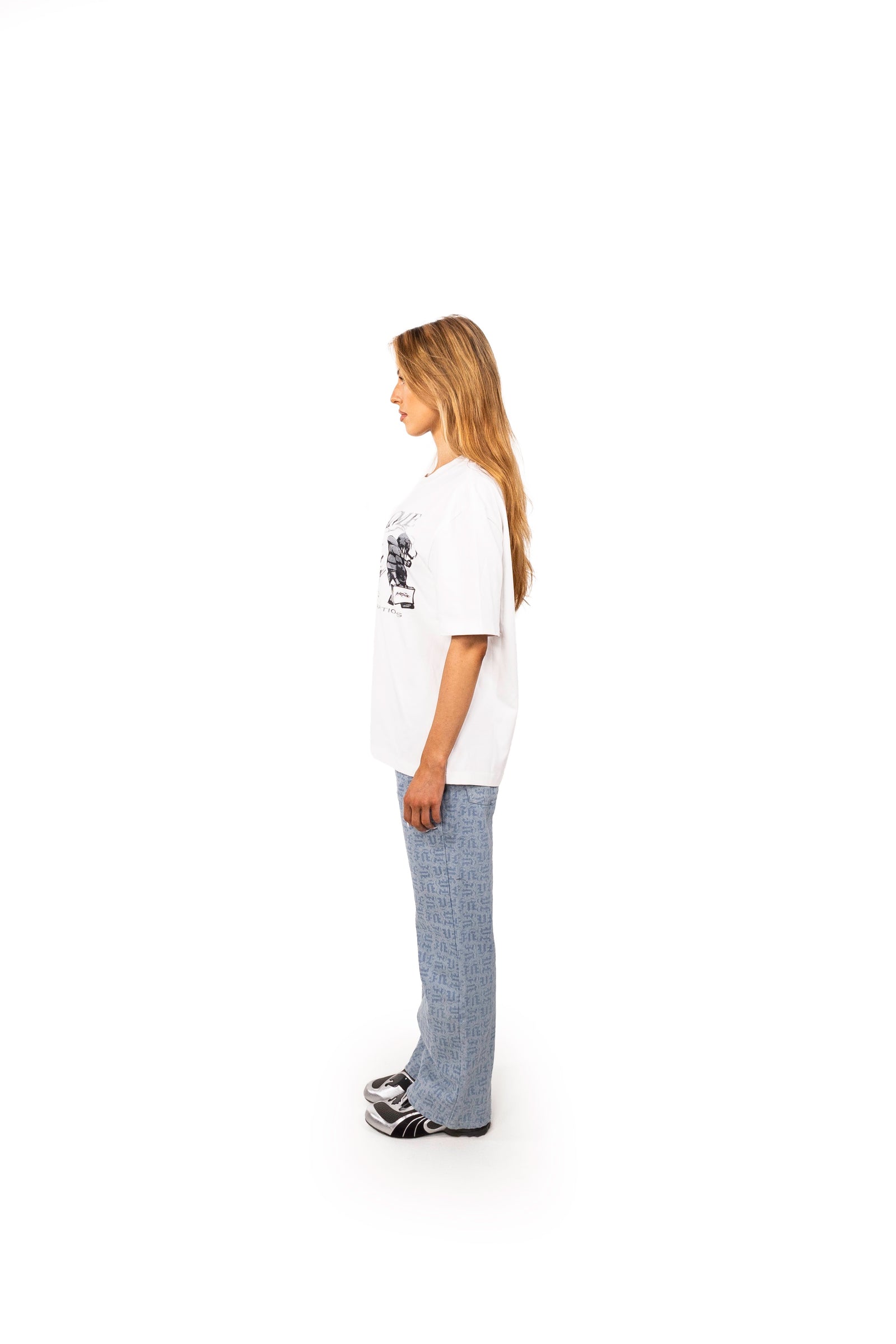 NO DISTRACTION T-SHIRT WHITE