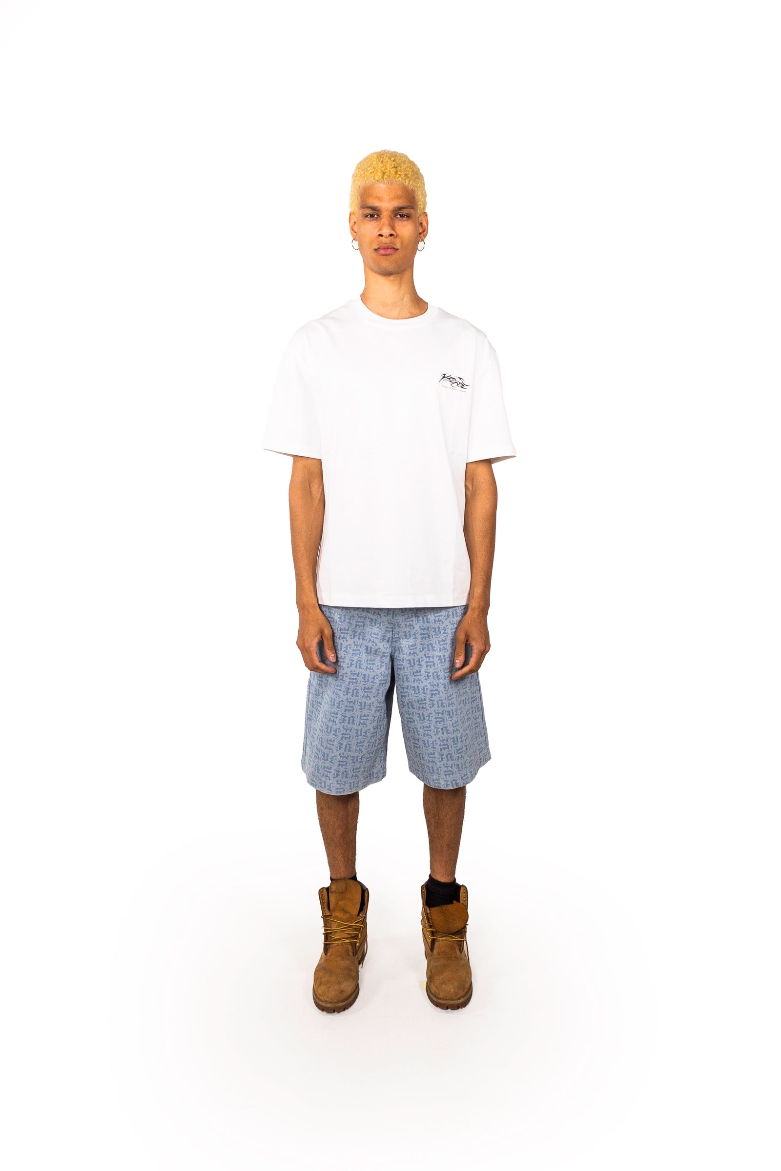 ANTIQUE OBLIQUE  T-SHIRT WHITE