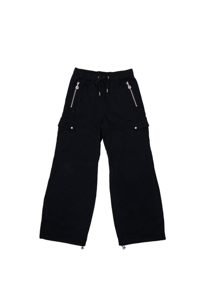 VF BLACK EMBOSSED PANTS