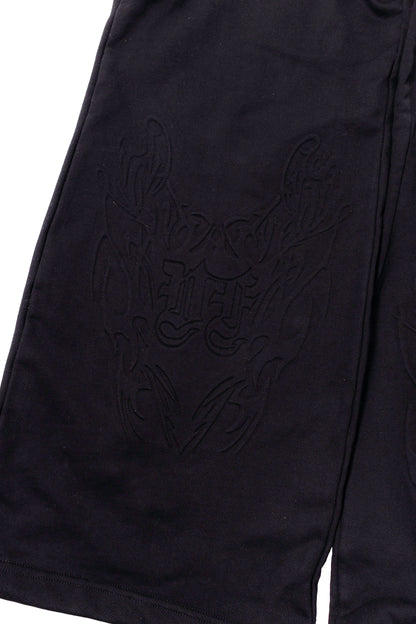 VF BLACK EMBOSSED HOODIE