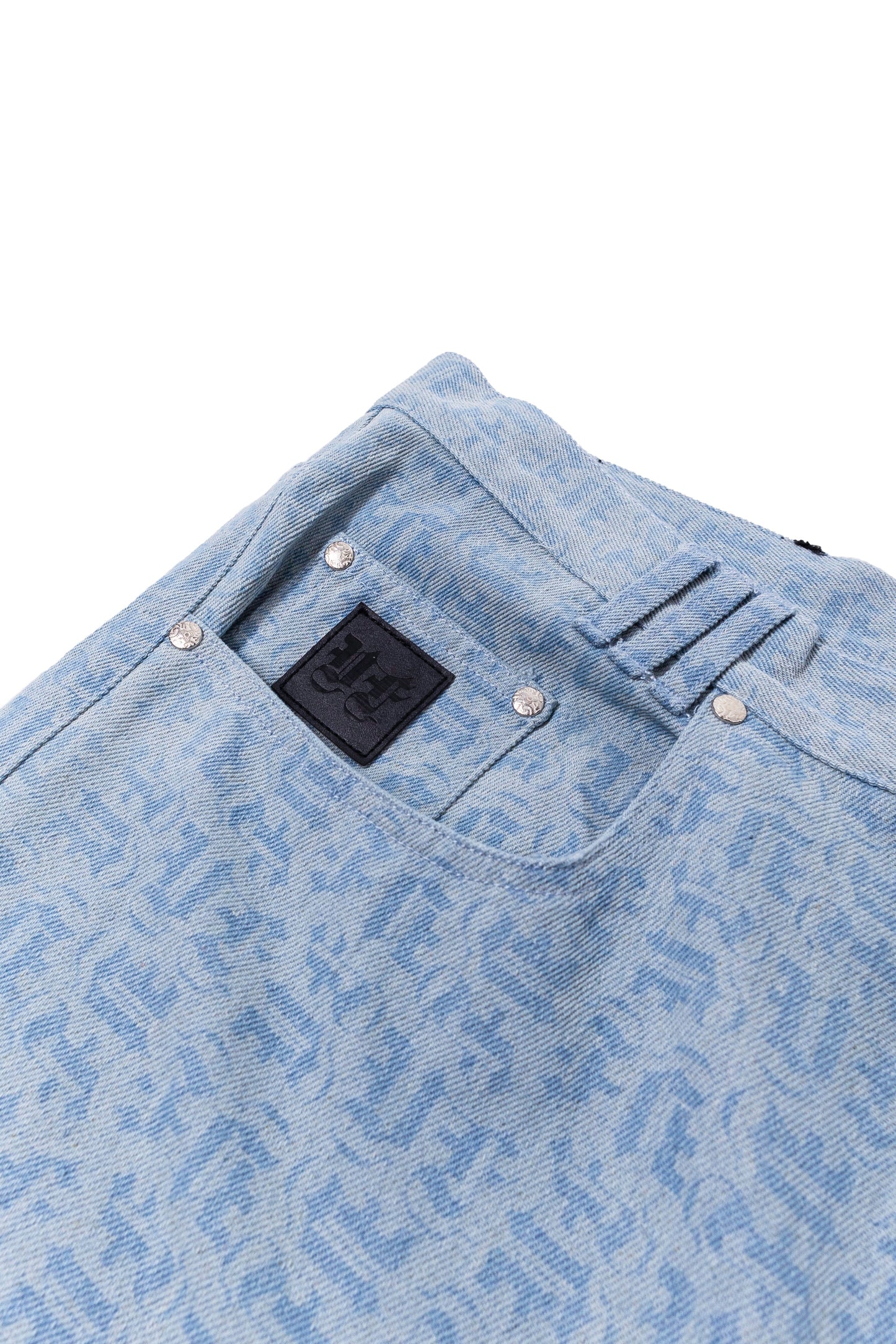 BLUE MONOGRAM JEANS UNISEX