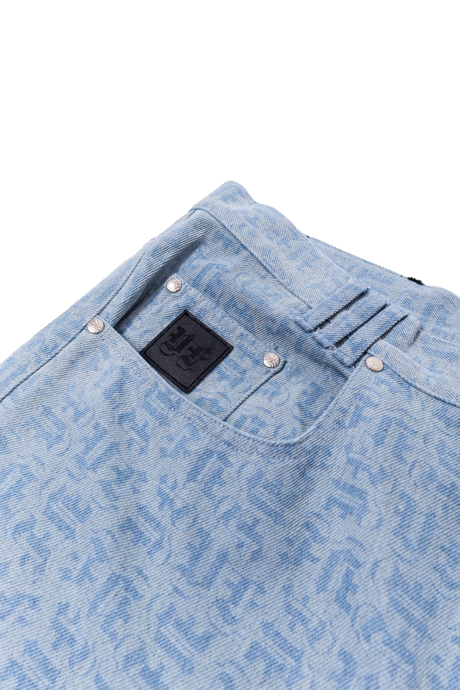 BLUE MONOGRAM JEANS UNISEX