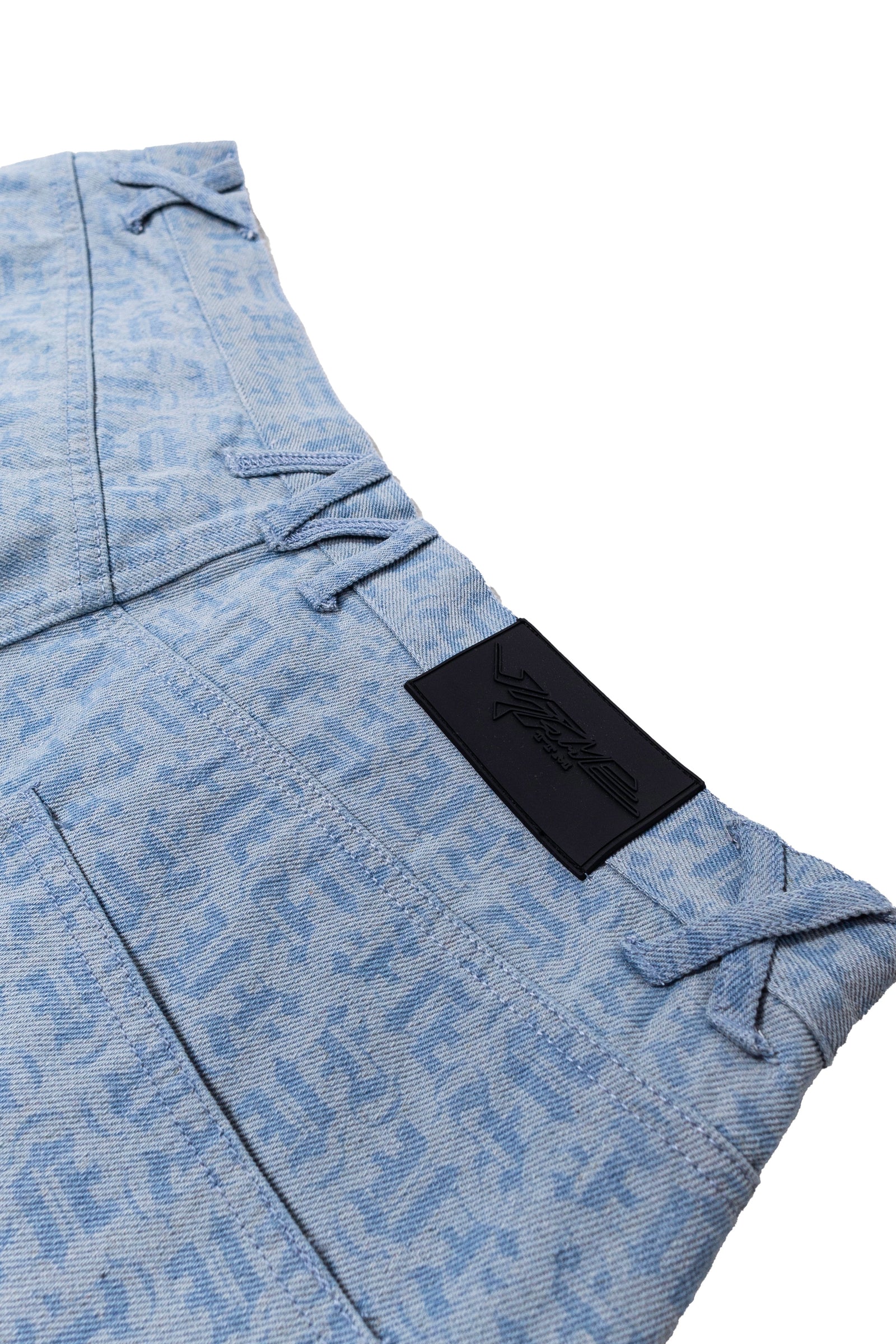 BLUE MONOGRAM JEANS UNISEX