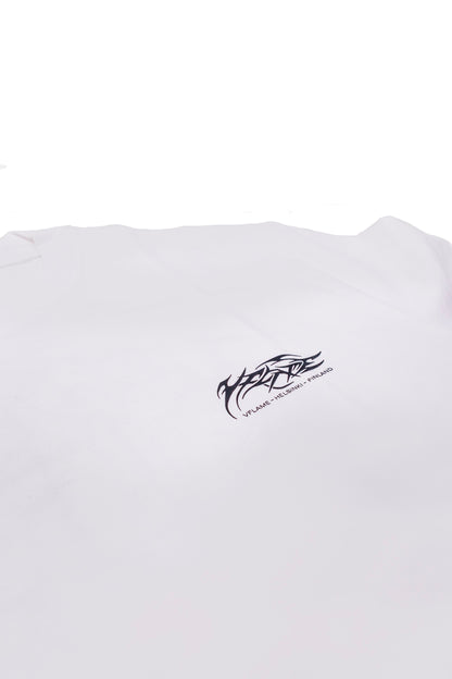 ANTIQUE OBLIQUE  T-SHIRT WHITE