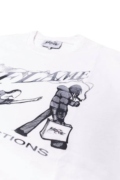 NO DISTRACTION T-SHIRT WHITE