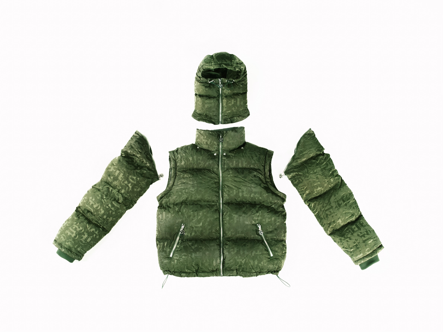 Balaclava Puffer Jacket - Unisex