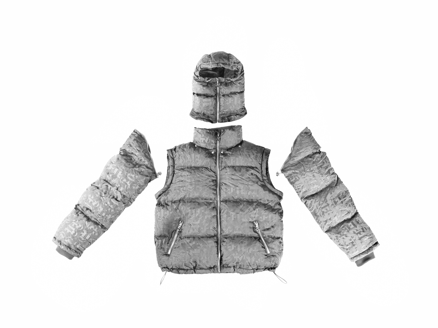 Balaclava Puffer Jacket - Unisex